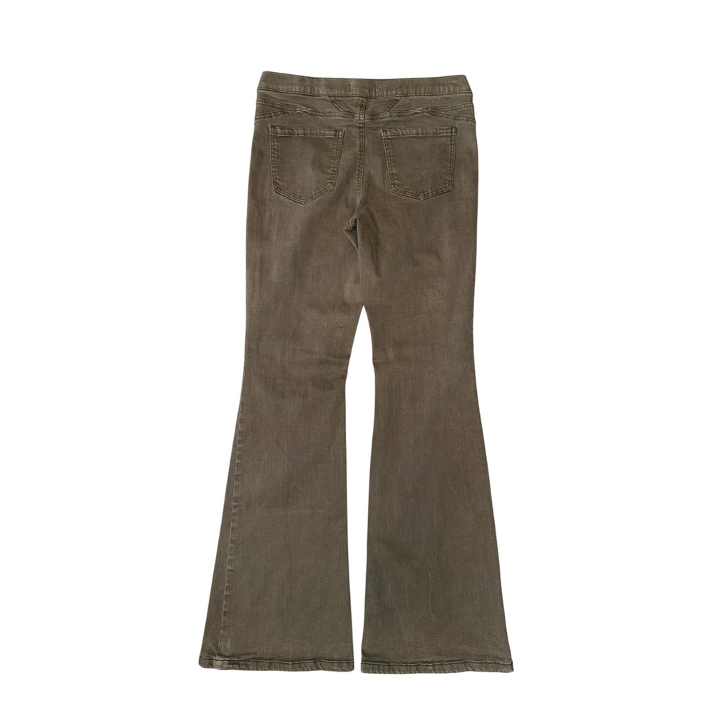 Altar'd State Flare Pants Women Medium Brown Sand Dollar Pull On High Rise‎